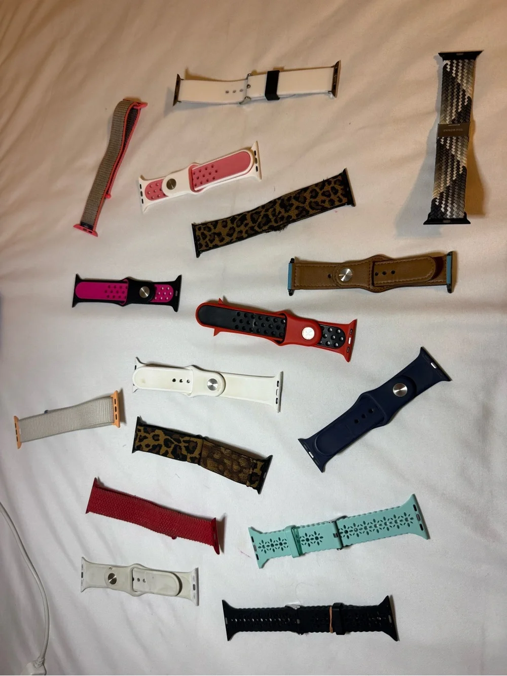 Assorted Apple Watch Bands - Multi Color Mix